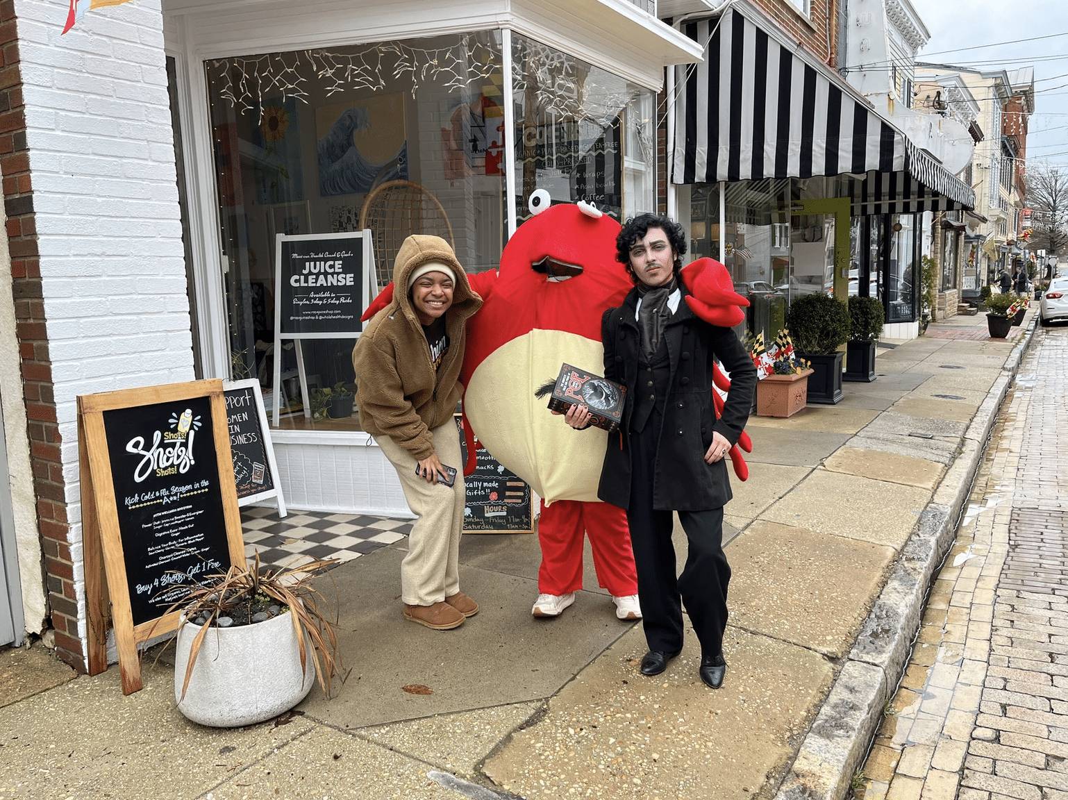 Characters at Maryland Day Event